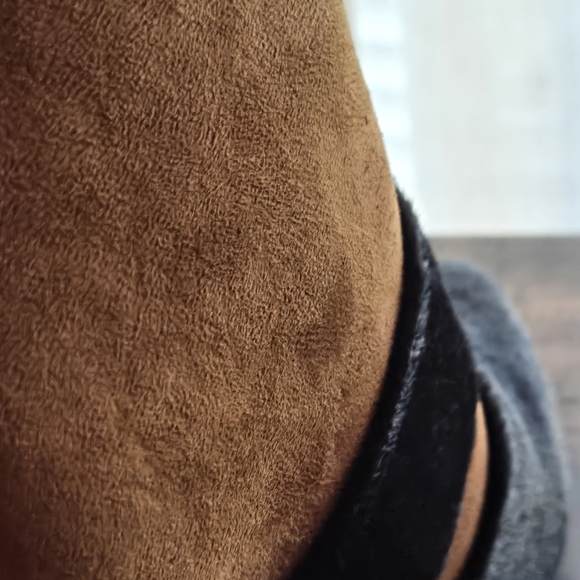 Chic Brown and Black Ankle Boots - Picture 13 of 16